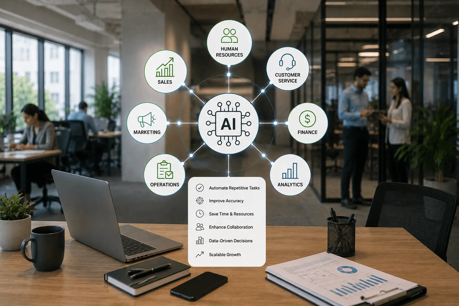 Department-by-Department Benefits of AI Workflow Automation